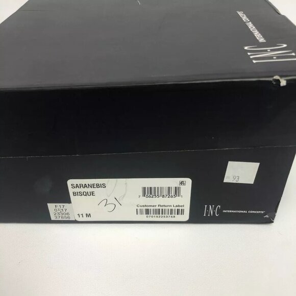 INC  Womens Sarane Evening Sandals Bisque 11M - Picture 7 of 7